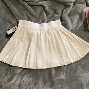 TNA White Tennis Skirt